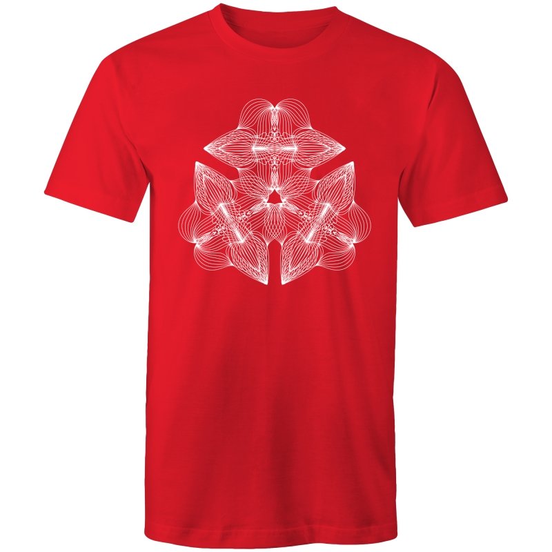 Men's Abstract Geometric Graphic Tee
