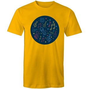 Men's Circular Music T-shirt