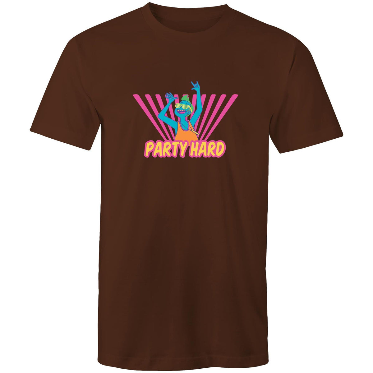Men's Neon Party Hard T-shirt