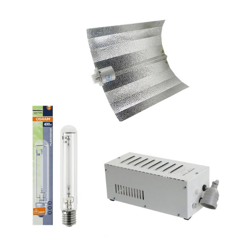 400w HPS Grow Light Kit | Osram Plantastar Bulb + Reflector + Ballast