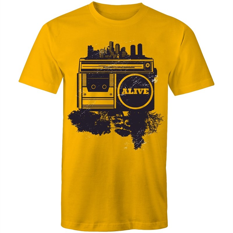 Men's Abstract Music T-shirt