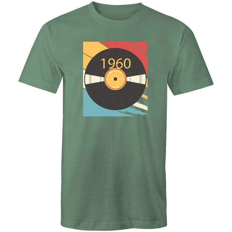 Men's Retro 1960 Music Poster T-shirt