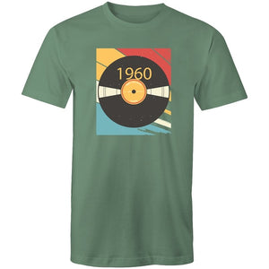 Men's Retro 1960 Music Poster T-shirt