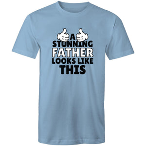 Men's Stunning Father Funny T-shirt