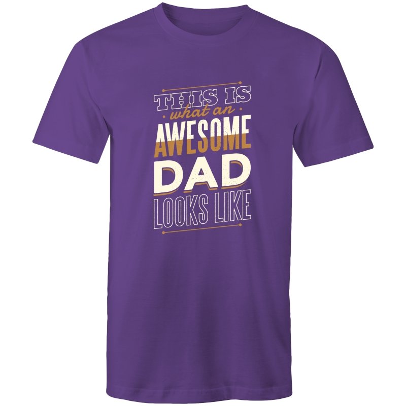 Men's This Is What An Awesome Dad Looks Like T-shirt
