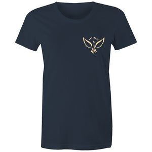 Women's Peace Phoenix Pocket T-shirt