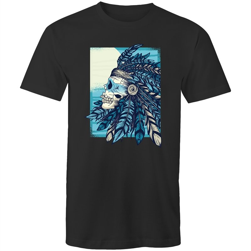 Men's Native American Skull T-shirt