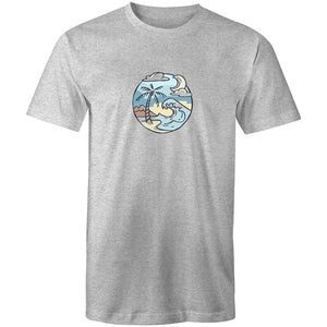 Men's Hand Drawn Beachside T-shirt