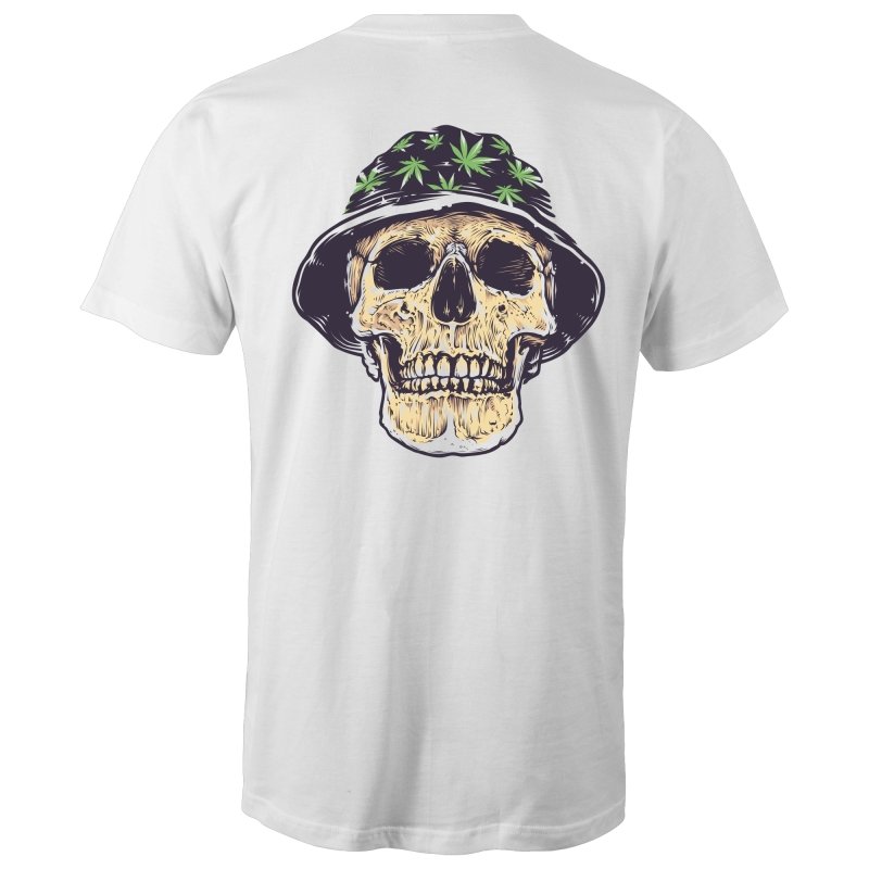 Men's Skull Weed Cap Tee