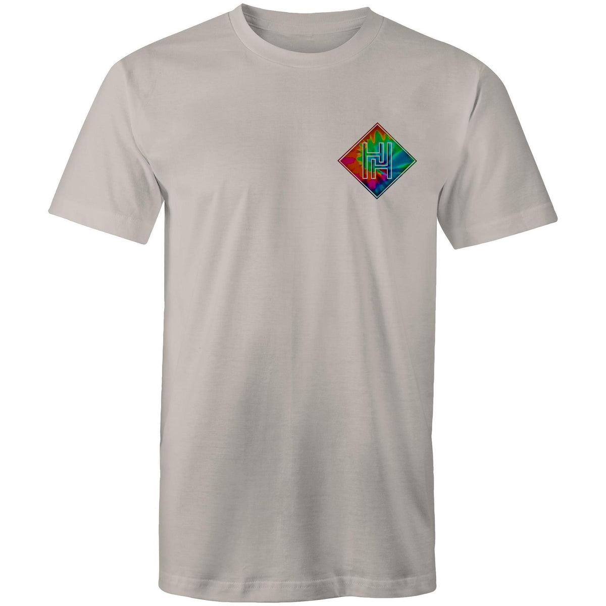 Men's Tie Dye Hippie House Pocket T-Shirt