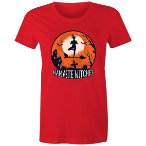 Women's Funny Namaste Witches T-shirt