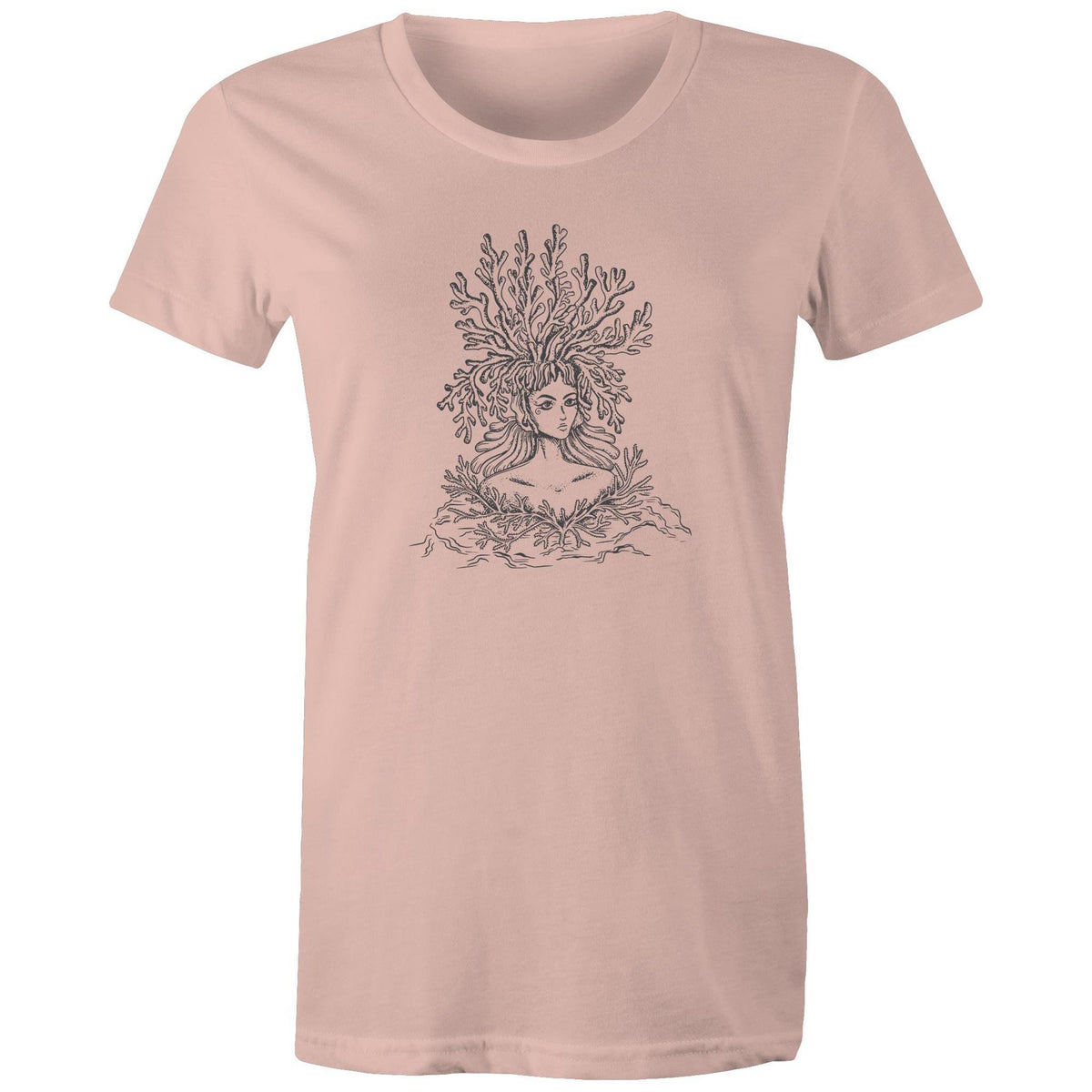 Women's Coral Woman T-shirt