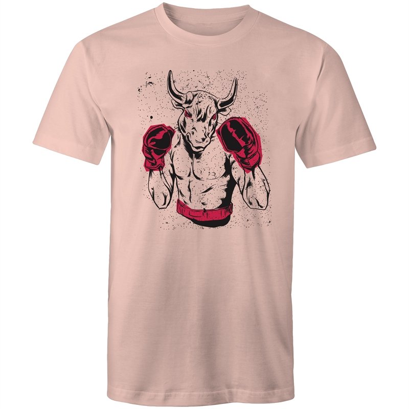 Men's Boxing Bull Art T-shirt