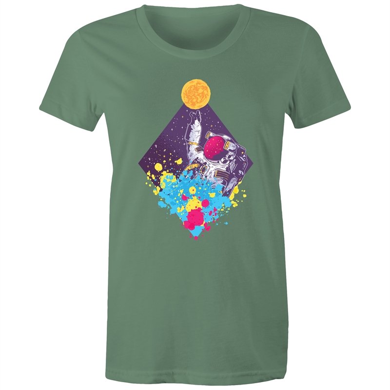 Women's Trippy Astronaut T-shirt