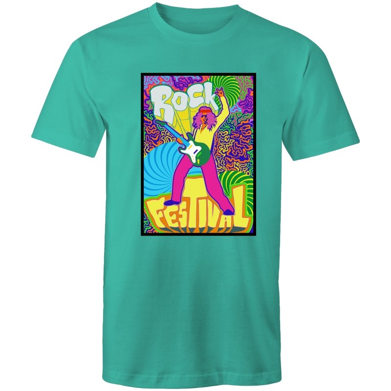 Men's Psychedelic Rock Festival T-shirt
