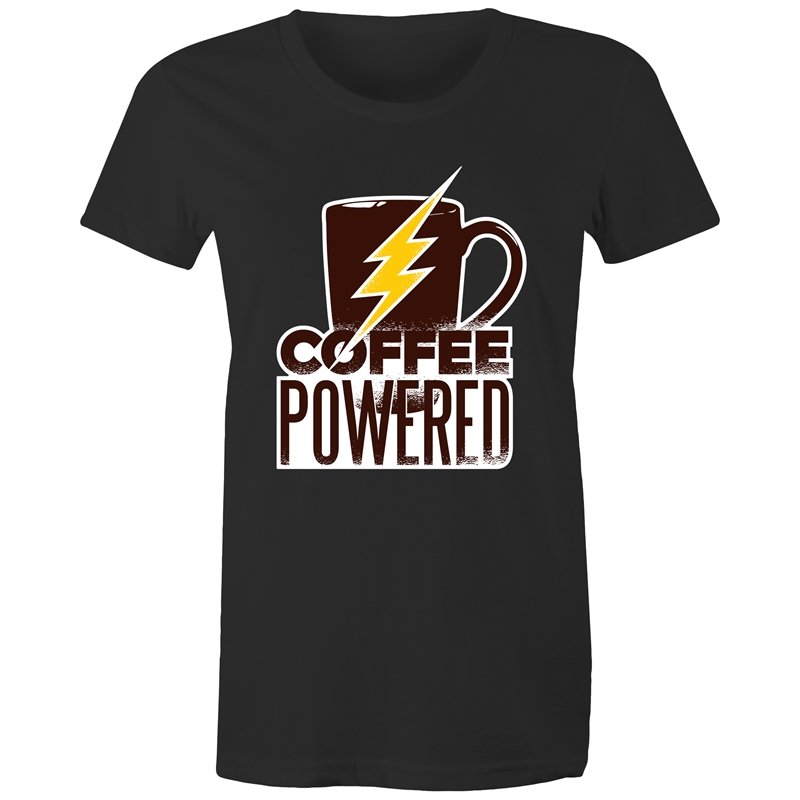 Women's Coffee Powered T-shirt