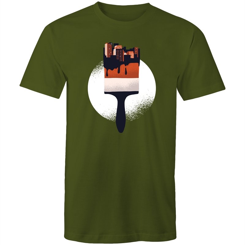 Men's Paint Brush City T-shirt
