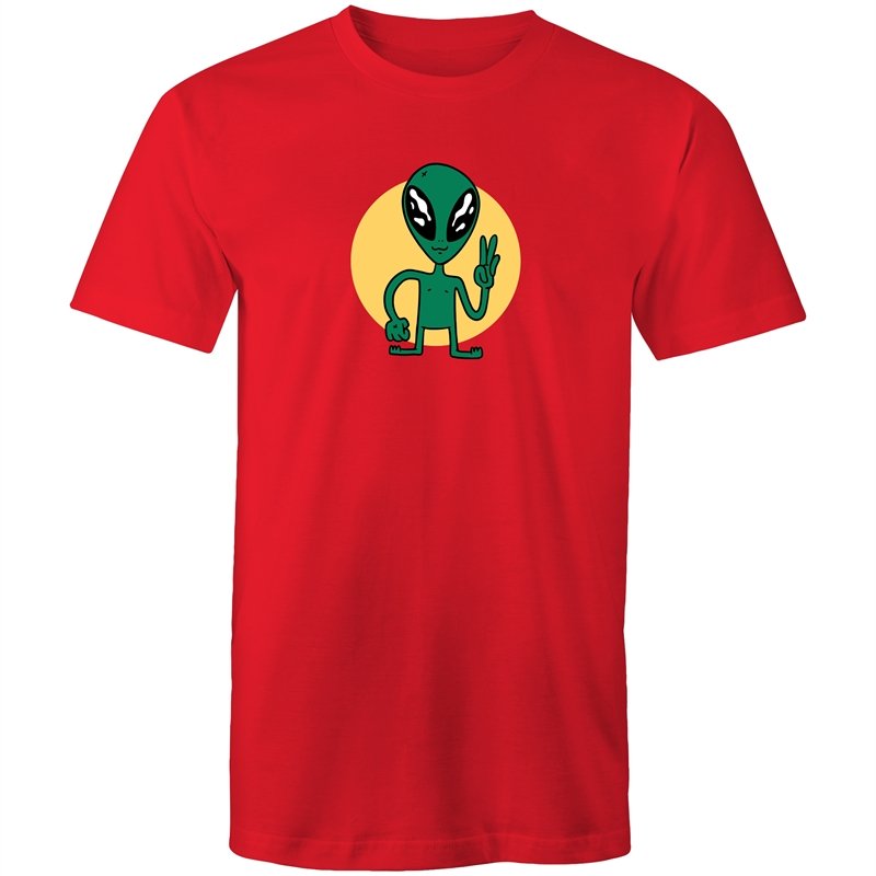 Men's Peace Alien T-shirt