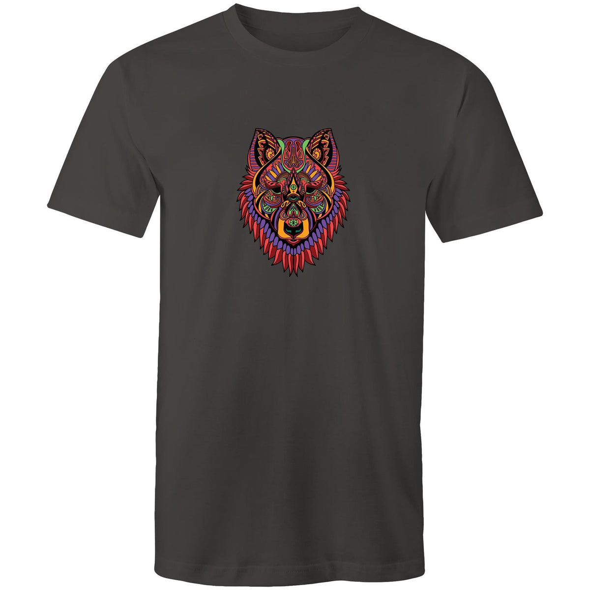 Men's Mandala Wolf T-shirt