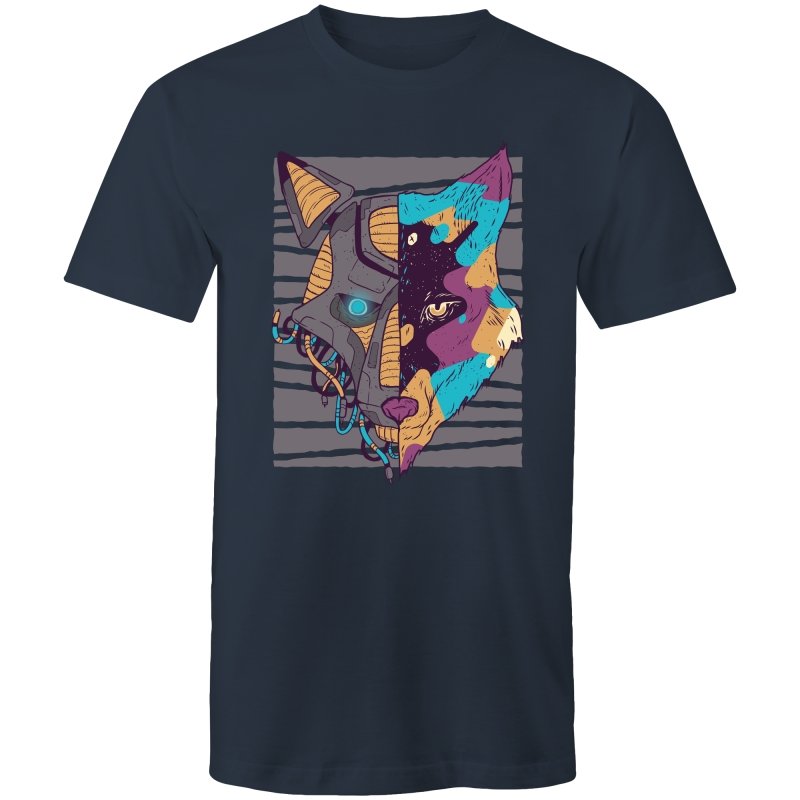 Men's Robot Wolf T-shirt