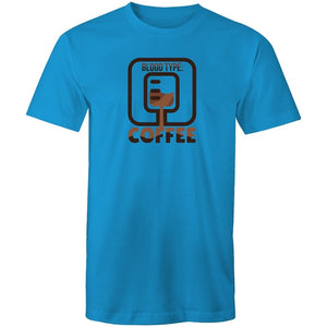 Men's Coffee Blood Type T-shirt
