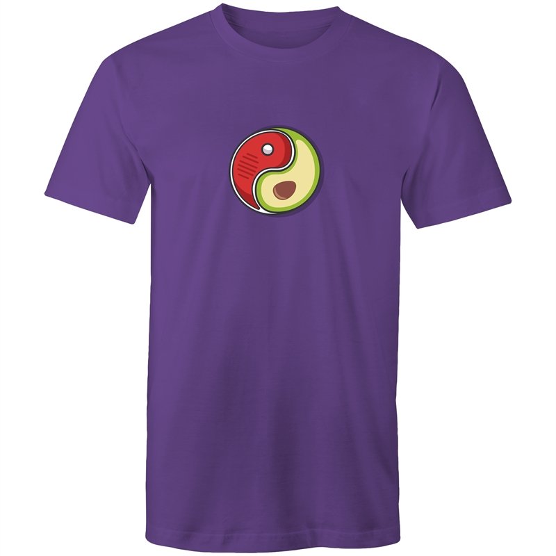 Men's Avocado & Meat Yin Yang T-shirt
