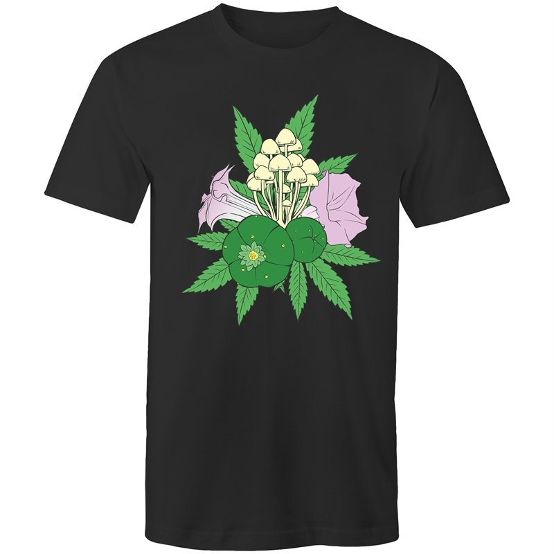 Men's Psychedelic Plants T-shirt