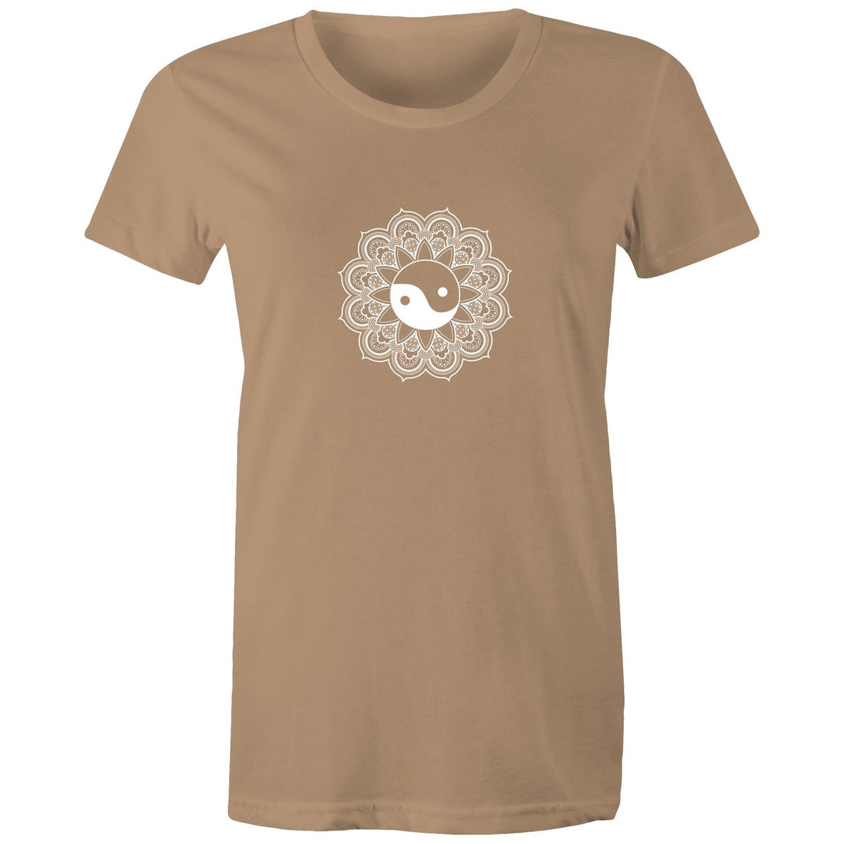 Women's Yin Yang Mandala T-shirt