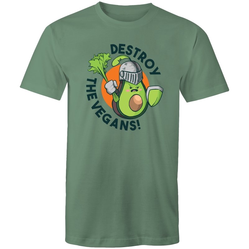 Men's Destroy The Vegan's T-shirt