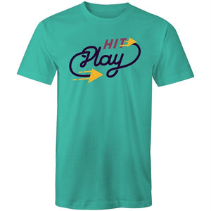 Men's Hit Play Music T-shirt