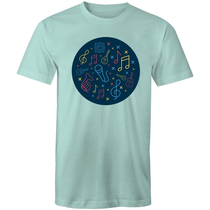 Men's Circular Music T-shirt