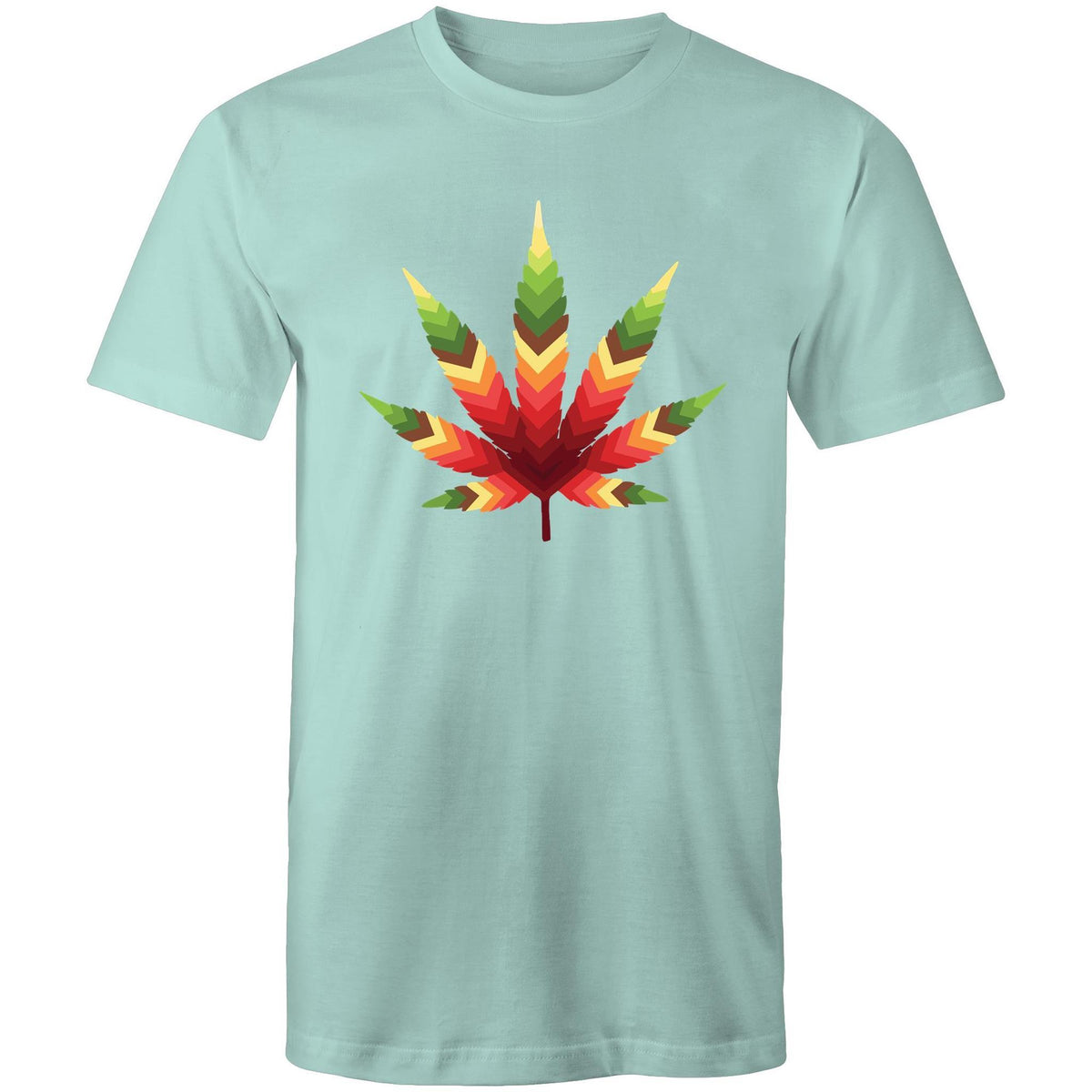 Men's Cannabis Leaf Art T-shirt