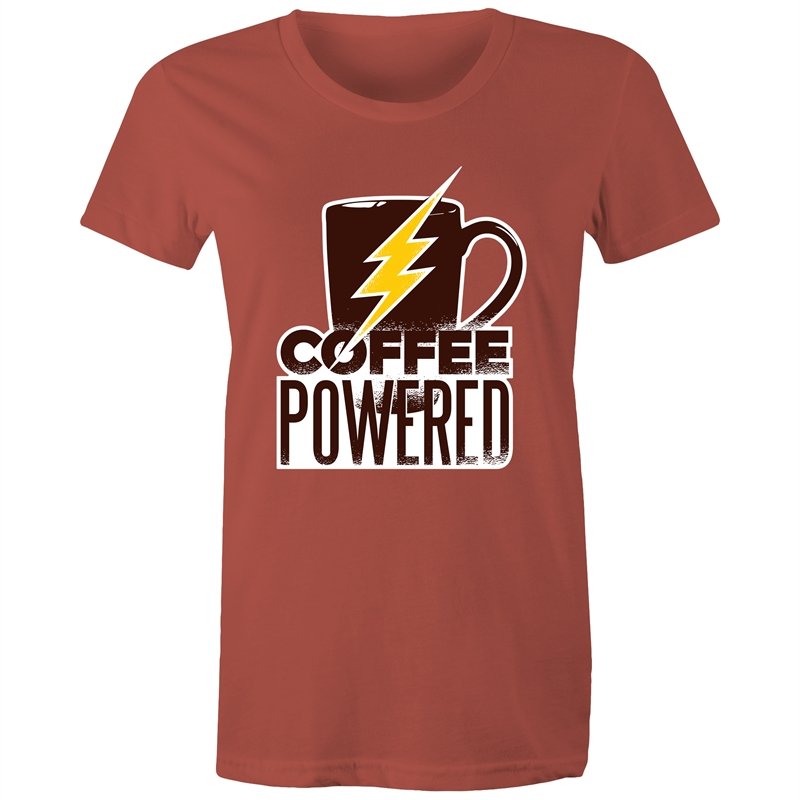 Women's Coffee Powered T-shirt