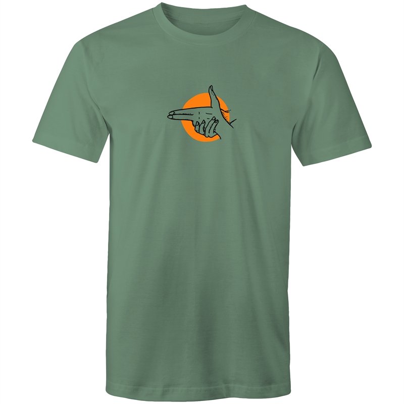 Men's Minimalist Hand Gun T-shirt