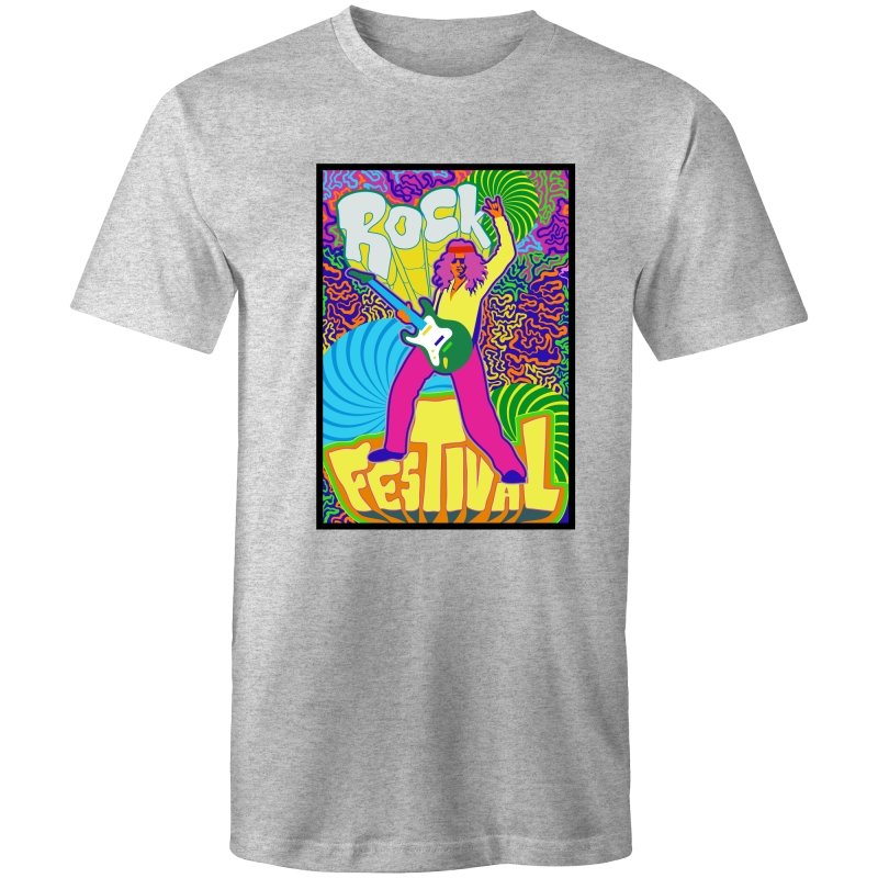 Men's Psychedelic Rock Festival T-shirt