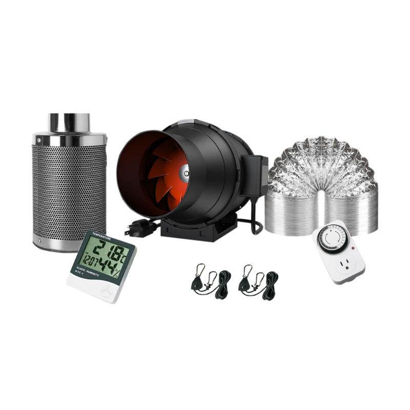 4 Inch Grow Tent Fan Combo