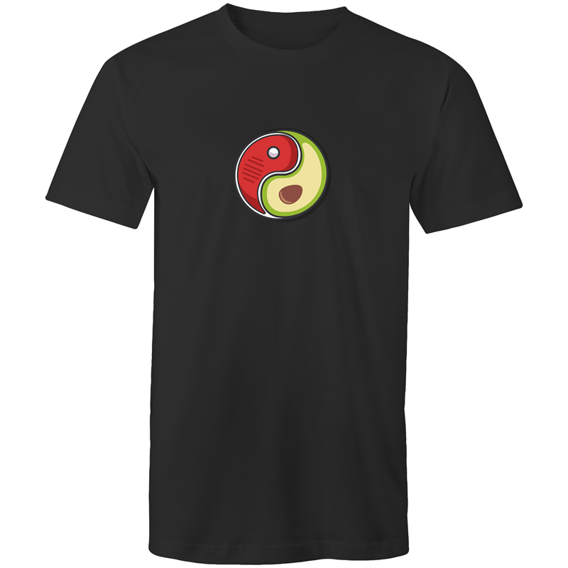 Men's Avocado & Meat Yin Yang T-shirt
