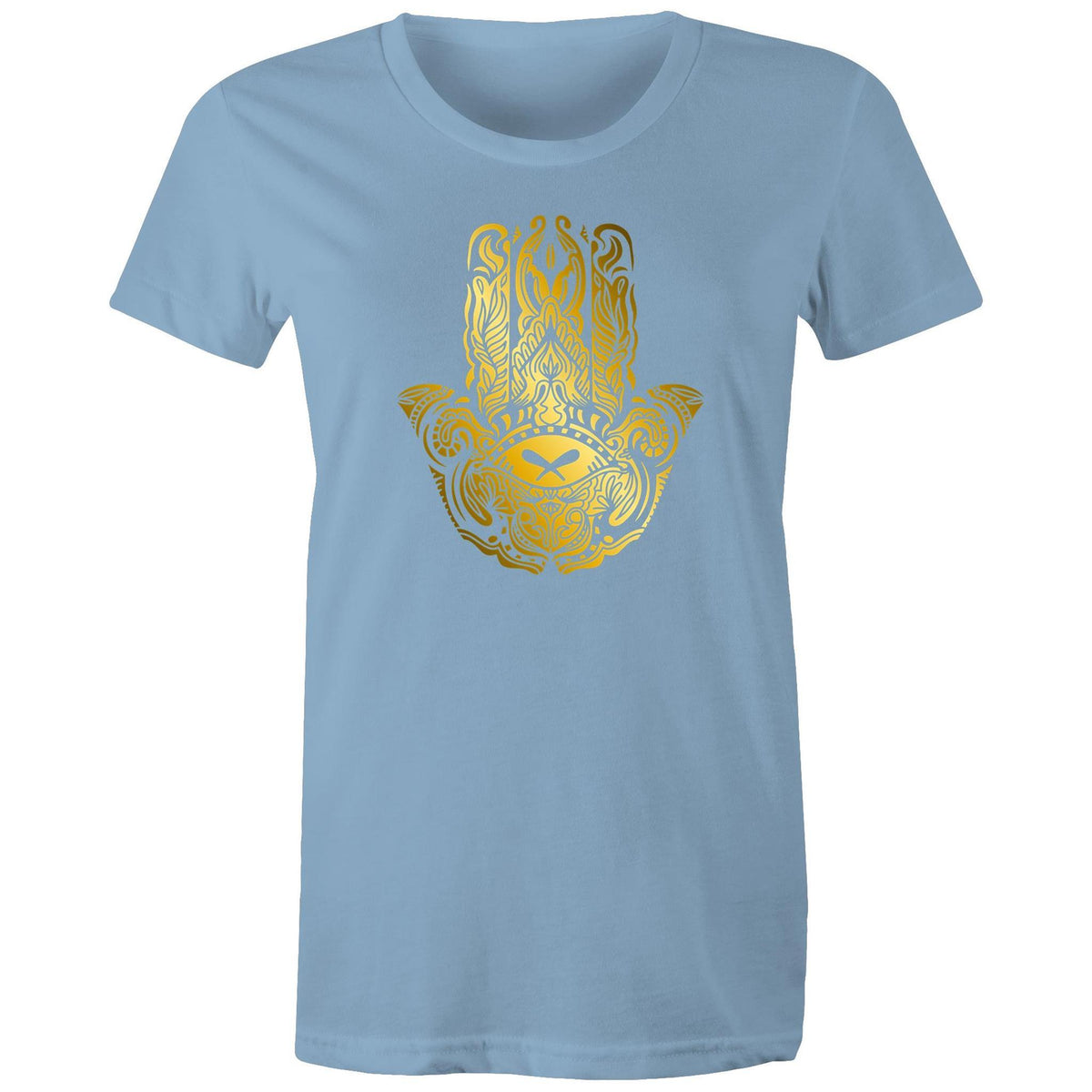 Women's Golden Hamsa Hand T-shirt