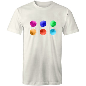 Men's Water Colour Batch T-shirt