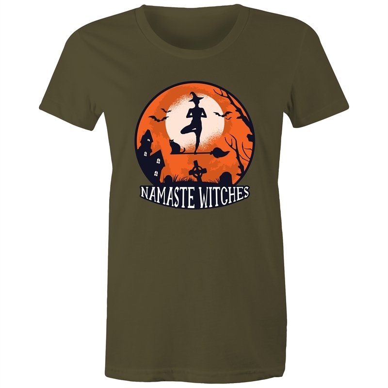 Women's Funny Namaste Witches T-shirt