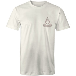 Men's Meditating Buddha Pocket T-shirt
