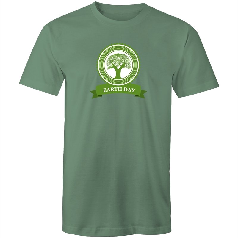Men's Earth Day Badge T-shirt