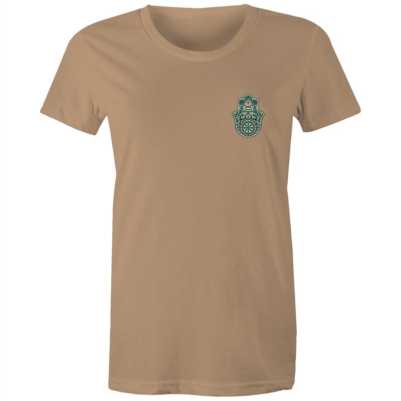 Women's Masala Hasama Hand Pocket T-shirt