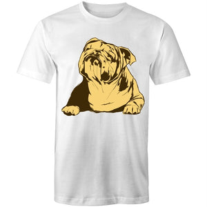Men's Abstract Bulldog T-shirt