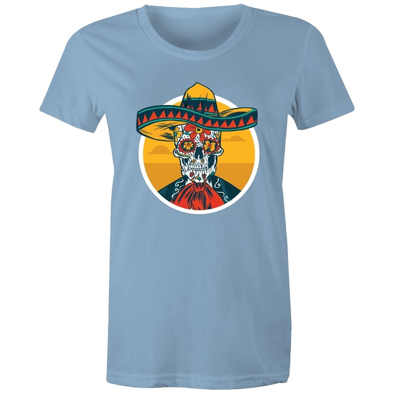Women's Mexican Sugar Skull T-shirt