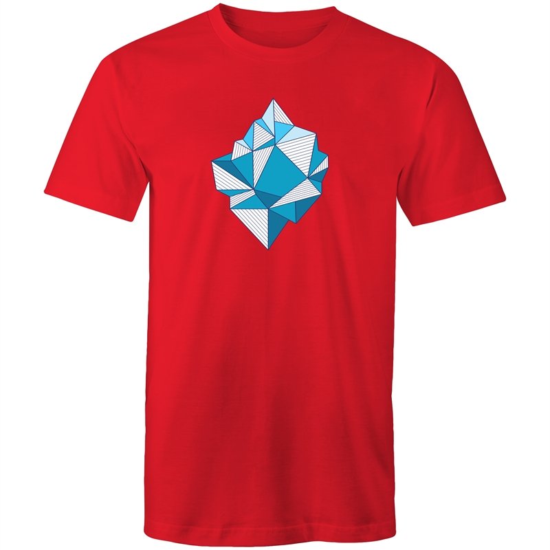 Men's Abstract Iceberg T-shirt