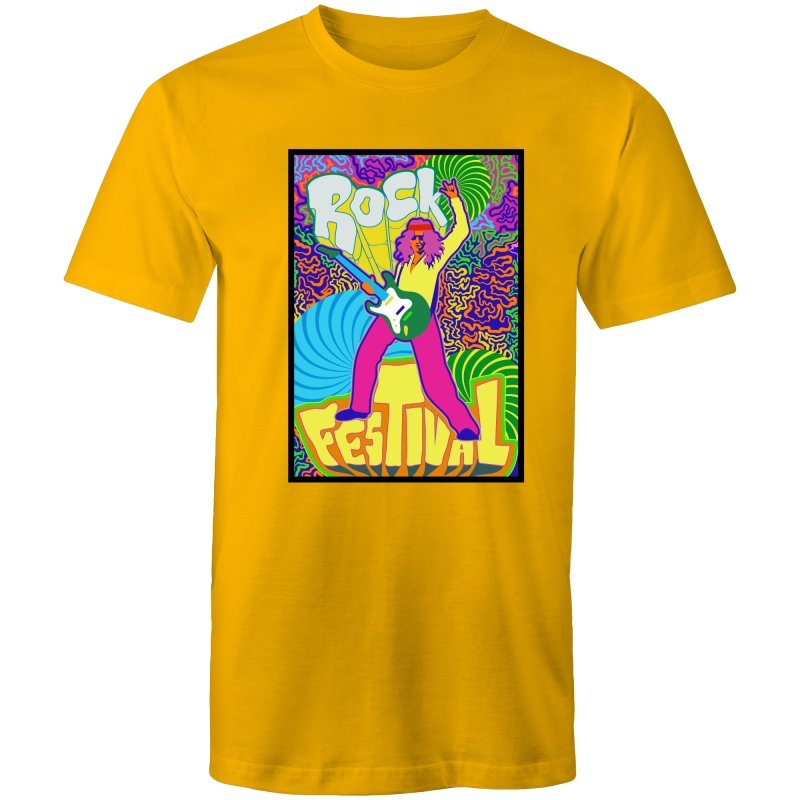 Men's Psychedelic Rock Festival T-shirt