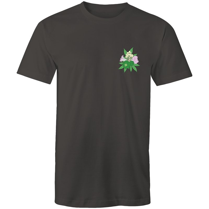 Men's Psychedelic Plant Pocket T-shirt