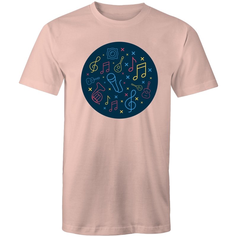 Men's Circular Music T-shirt