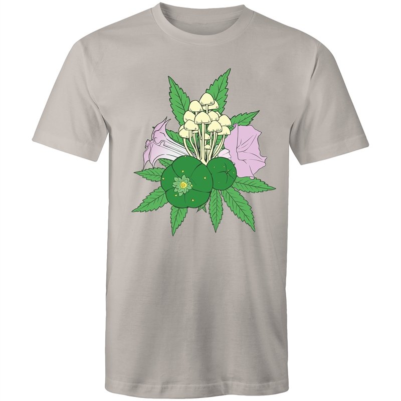 Men's Psychedelic Plants T-shirt